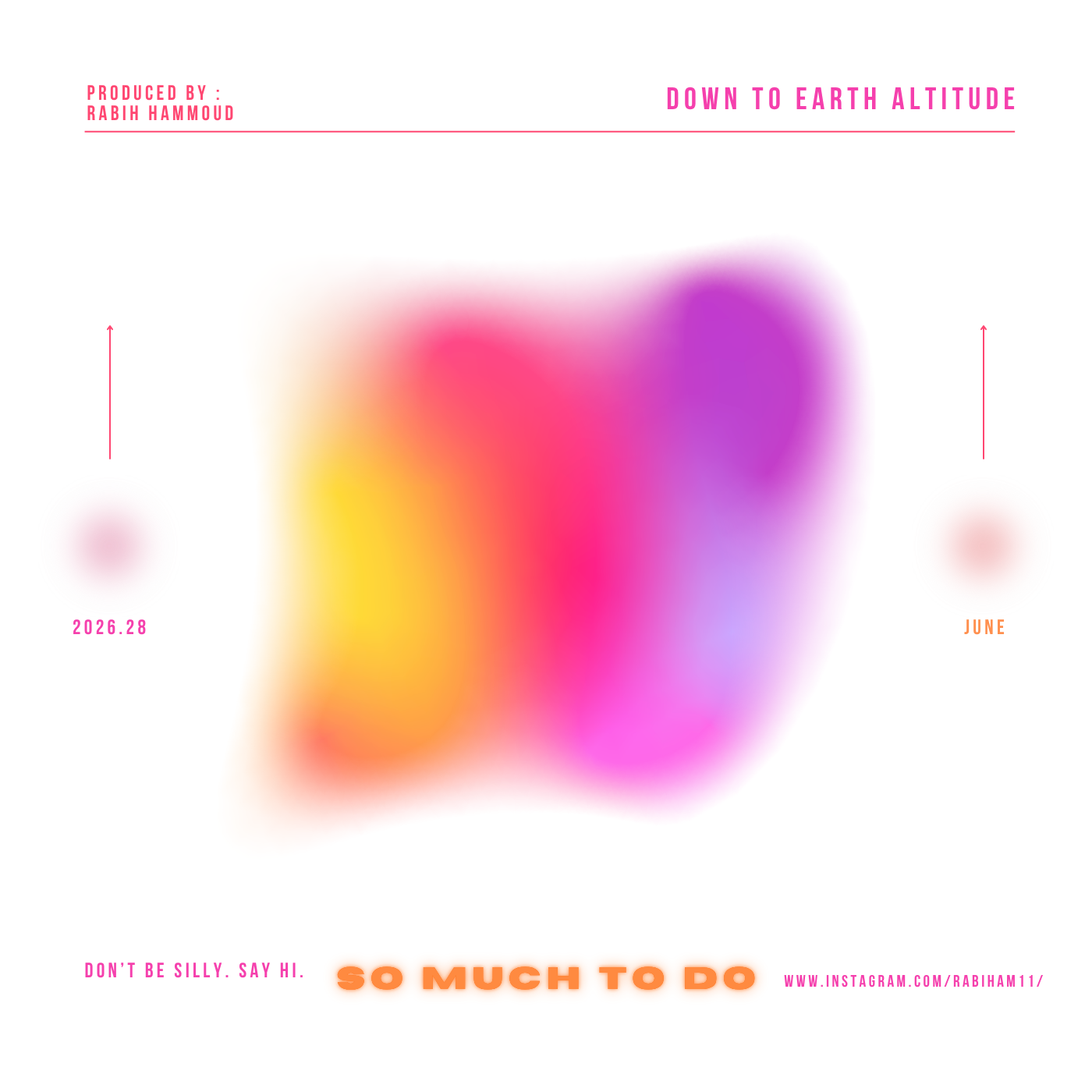 Cover art for So Much To Do by Rabiham — Down to Earth Altitude